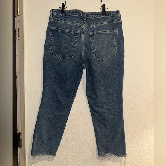Topshop Mid Rise Straight Jean - Picture 3 of 6